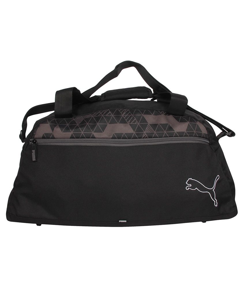 Puma Black Polyester Travel Bag Buy Puma Black Polyester Travel Bag