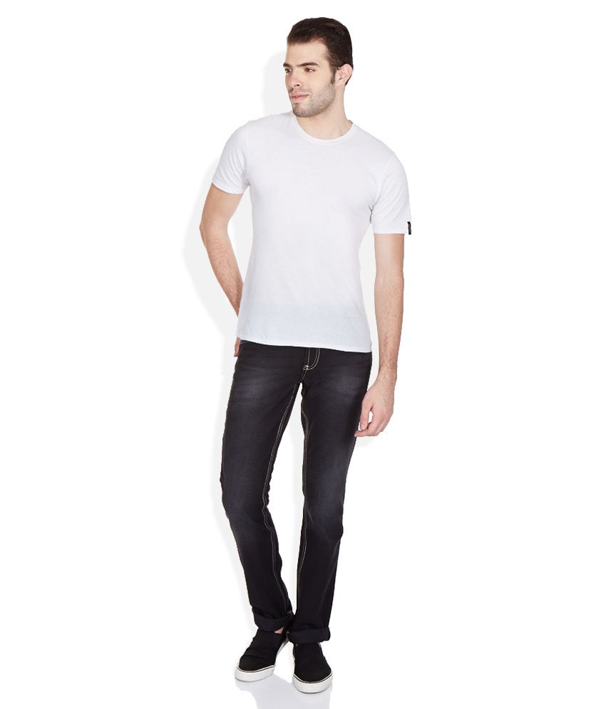 Newport Black Slim Fit Jeans - Buy Newport Black Slim Fit Jeans Online at Best Prices in India 