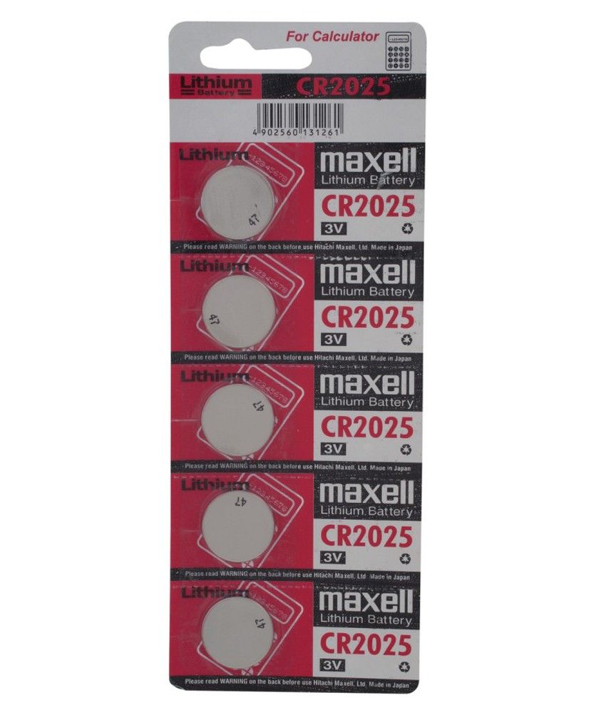     			MAXELL Non Rechargeable Battery