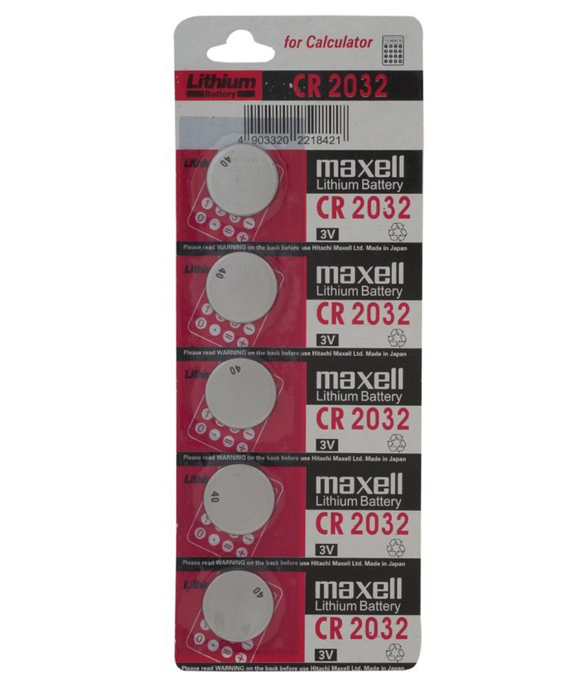     			MAXELL Non Rechargeable Battery