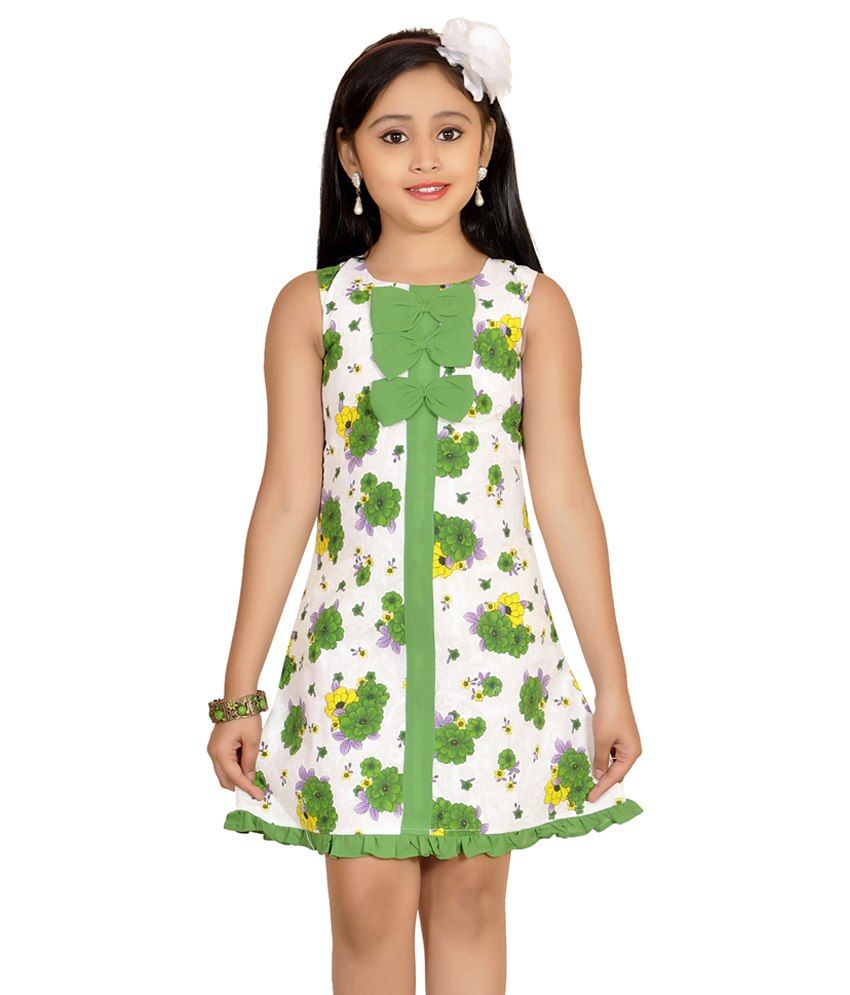 green colour ka frock