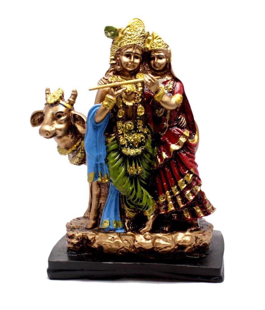 resin krishna statue