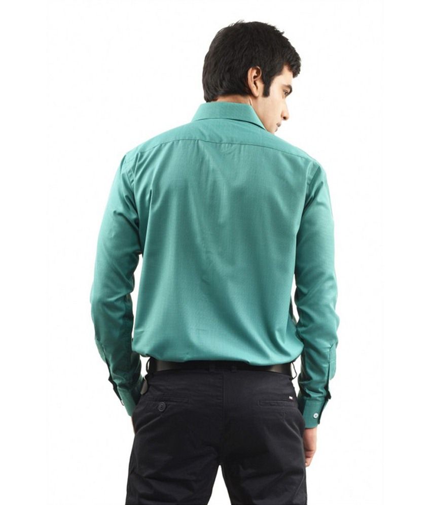 turquoise blue formal shirt
