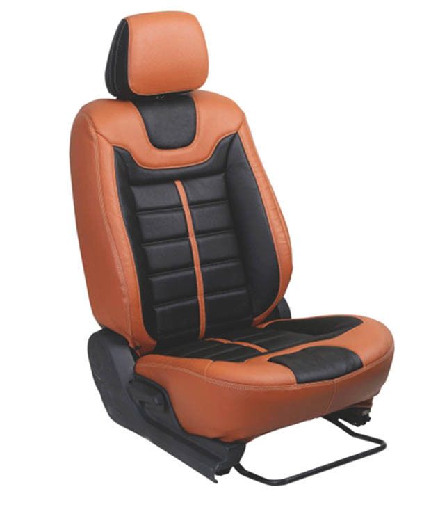 Classic Premium Brown Pu Leather Car Seat Covers