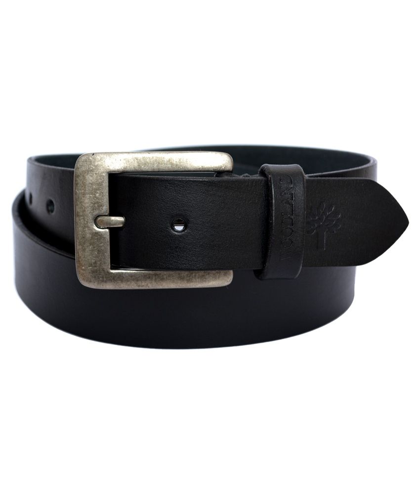 Woodland Black Leather Formal Belt Art BT1034004BLK Buy Woodland