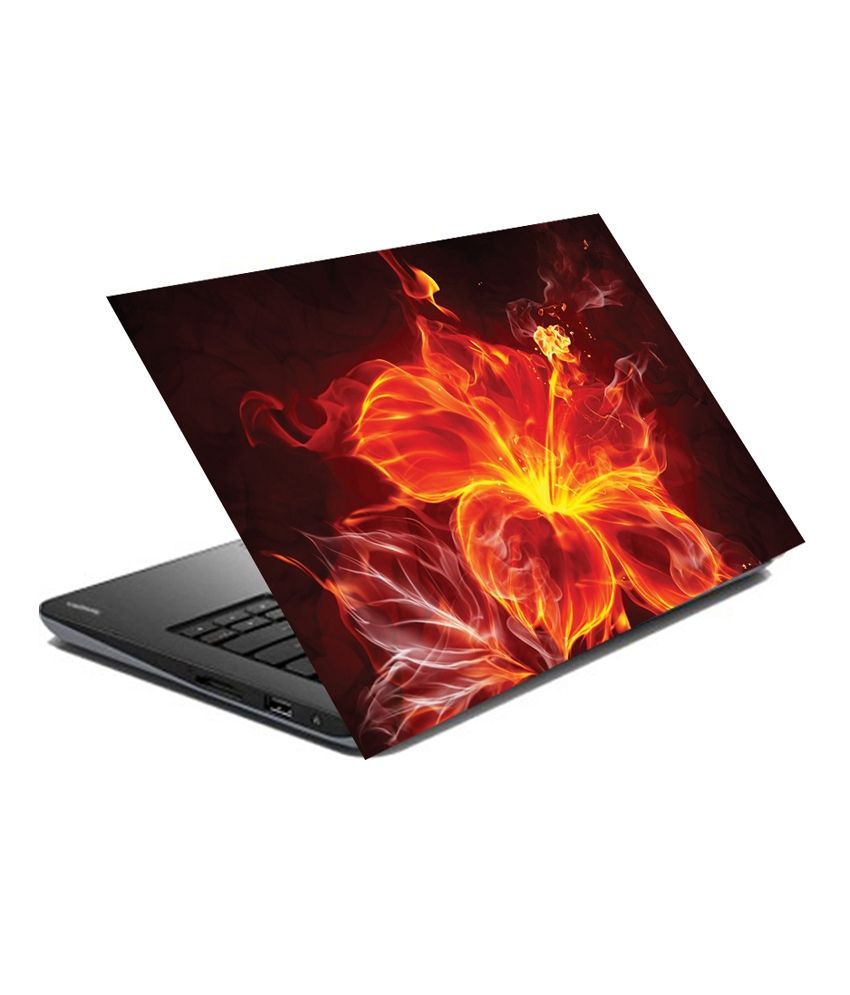 Hifex Vinyl Decal Laptop Skin 15.6 Flower Fire Print Buy Hifex Vinyl Decal Laptop Skin 15.6