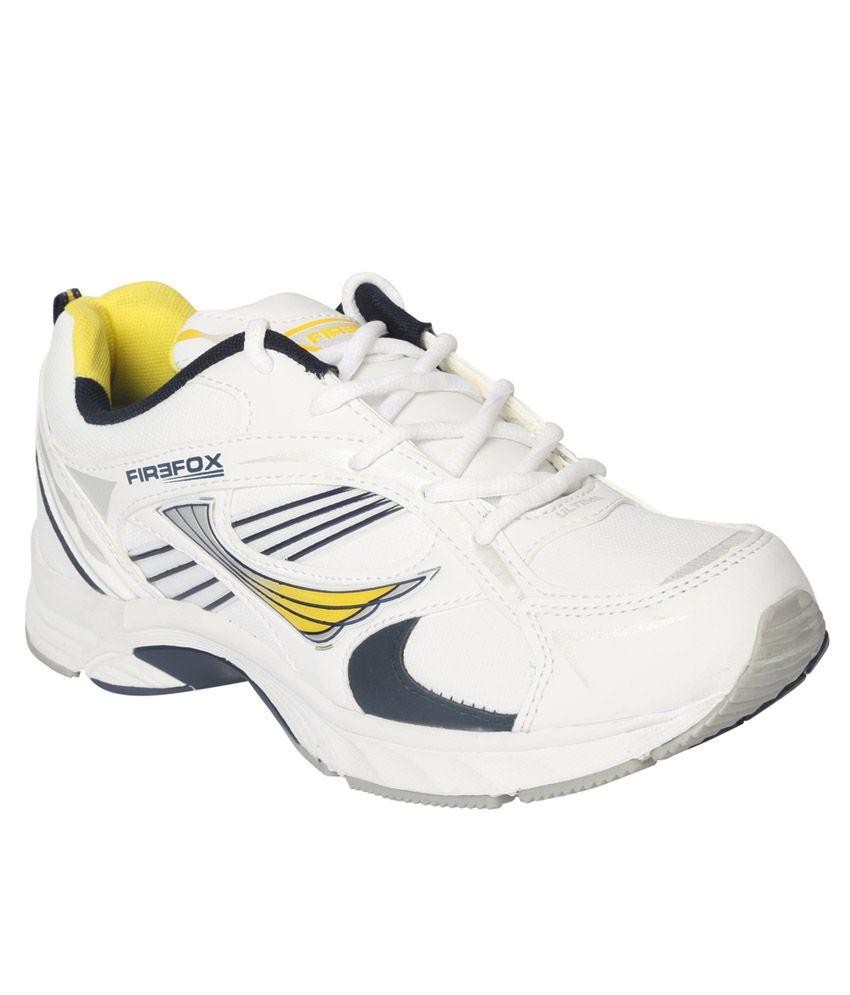 Firefox White Sports Shoes Price in India- Buy Firefox White Sports ...
