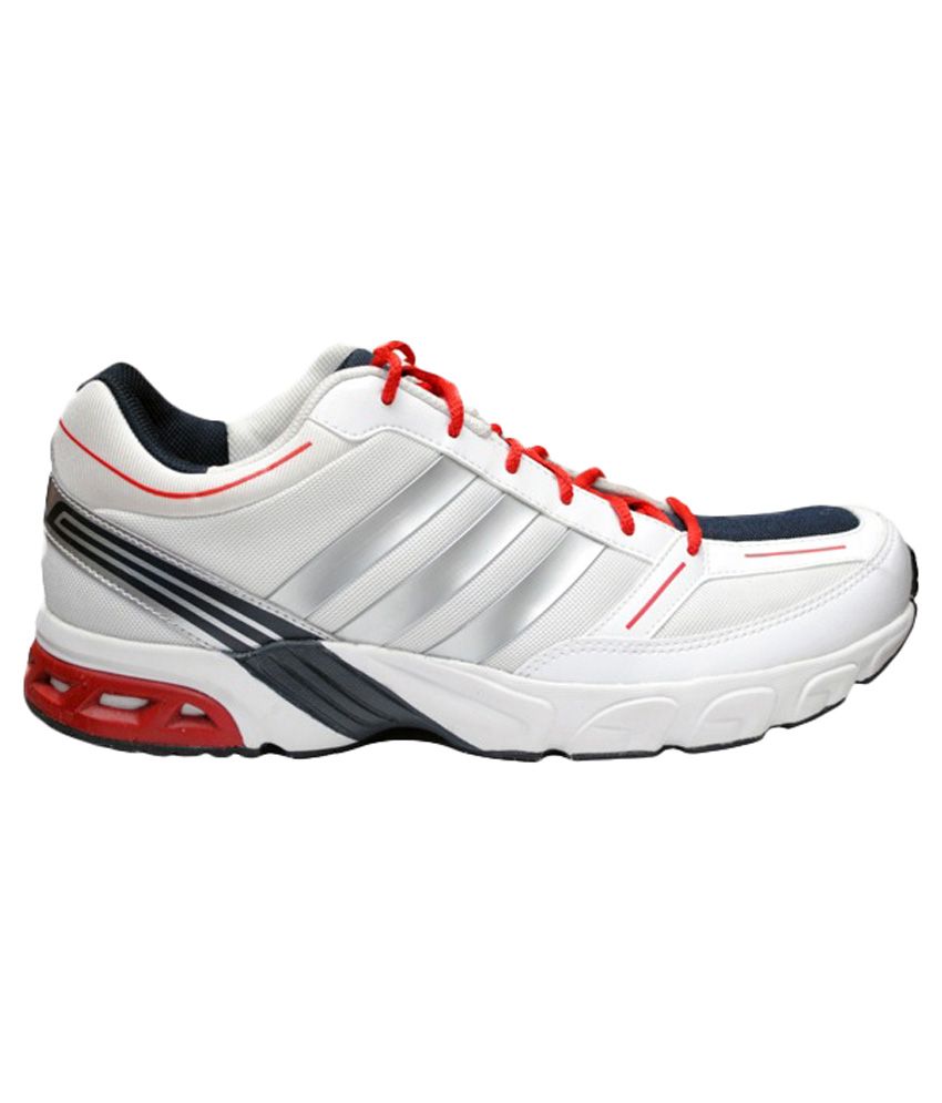Adidas White Rubber Lace Sports Shoes - Buy Adidas White Rubber Lace Sports Shoes Online at Best 