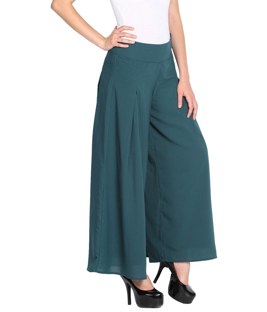 light green palazzo pants