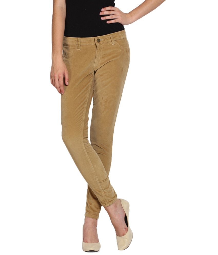 brown jeggings womens