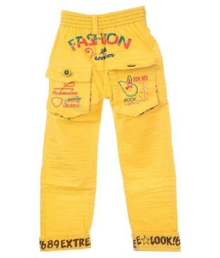 yellow jeans for boys