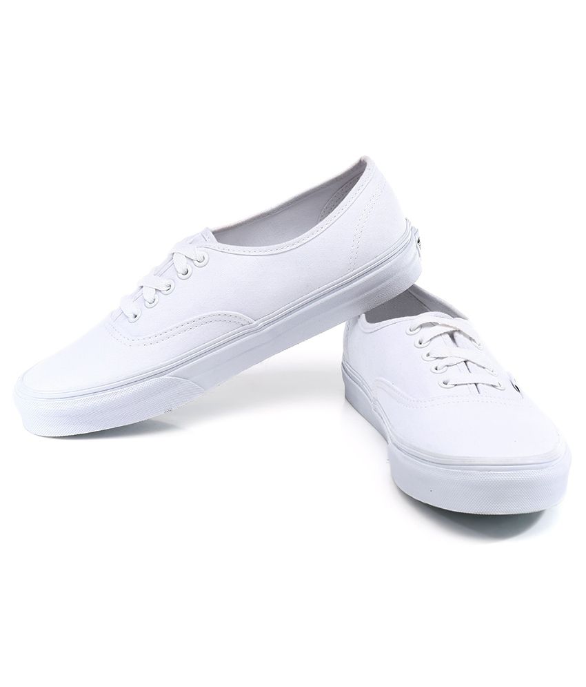Vans White Casual Shoes Price in India 