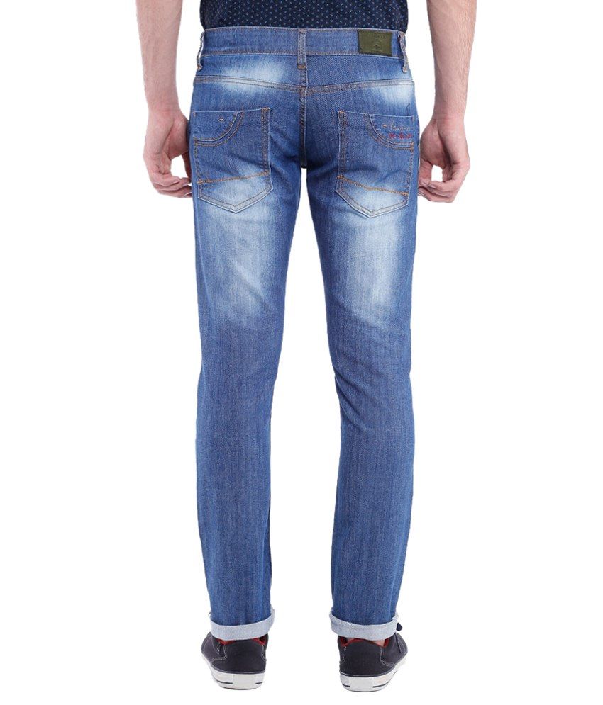 Vintage Trendy Blue Faded Jeans for Men - Buy Vintage Trendy Blue Faded ...