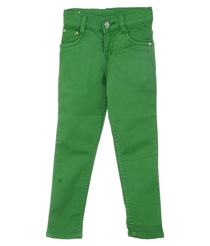 kkpkidsworld Green Jeans For Girl Buy kkpkidsworld Green Jeans For