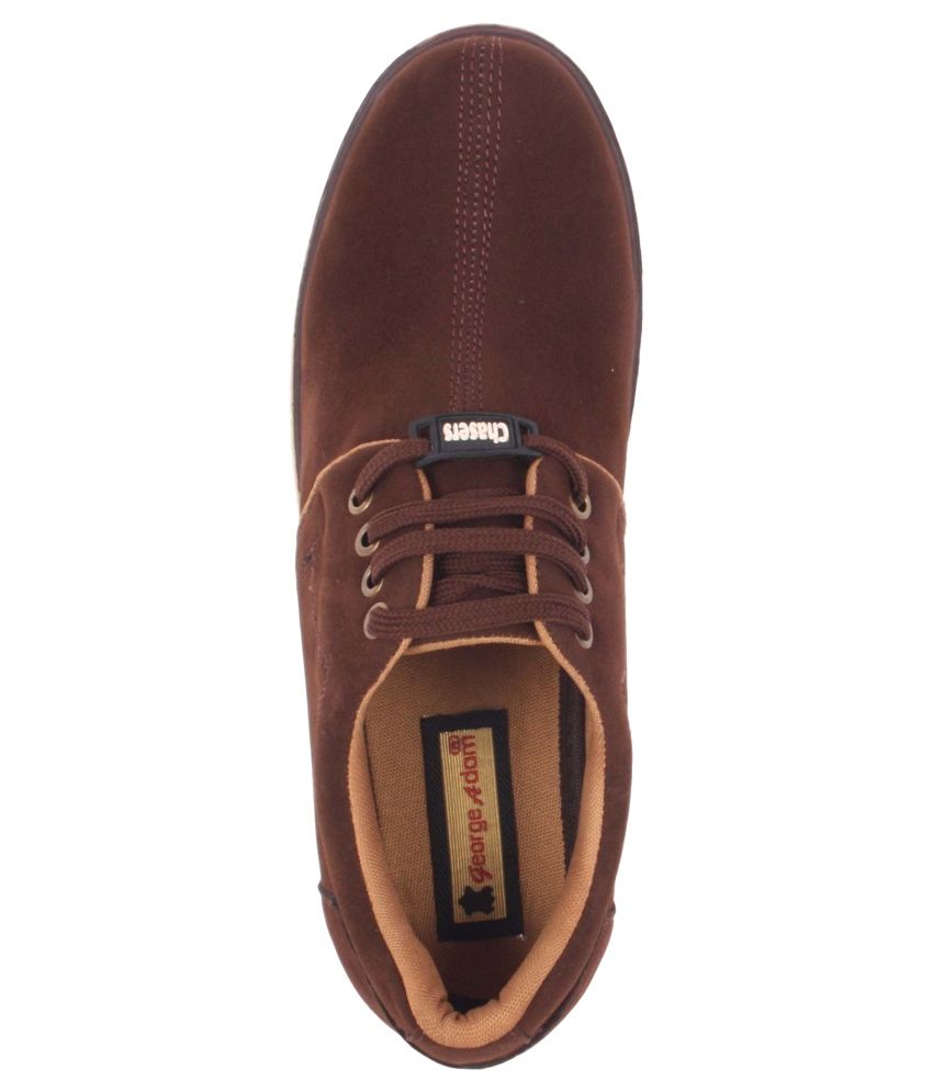 mens brown smart casual shoes