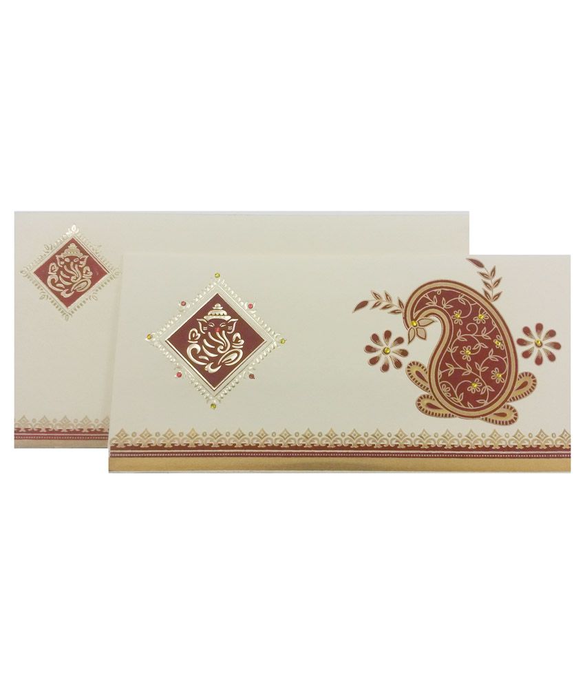 Parinay Cards Hindu Wedding Card - Pack of 50 Buy Online