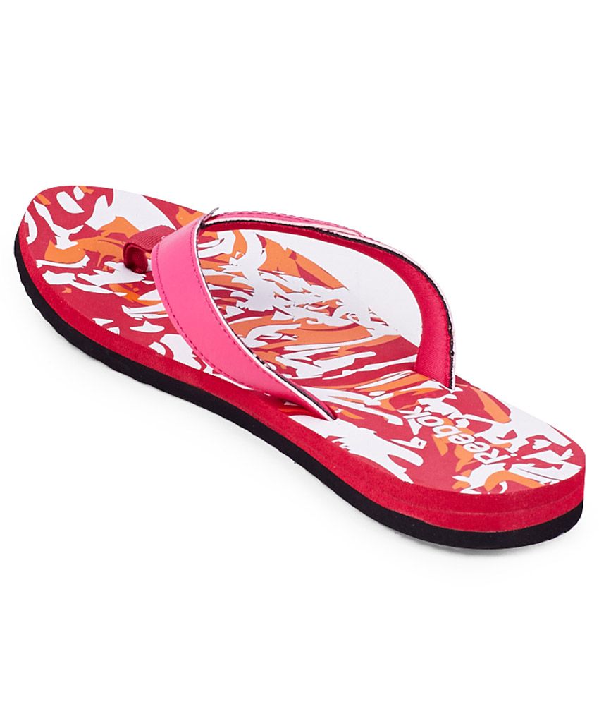 Reebok Pink Flip Flops Price in India- Buy Reebok Pink Flip Flops ...