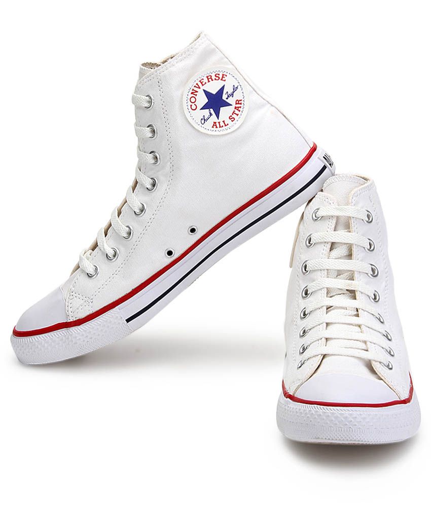 white converse high tops famous footwear