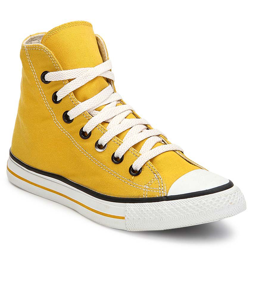 Converse Yellow Casual Shoes Price in India- Buy Converse Yellow Casual ...