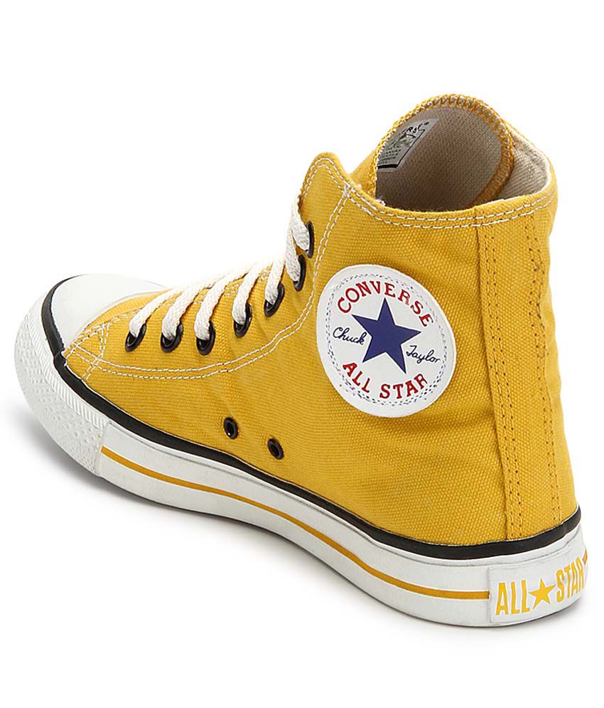 Converse Yellow Casual Shoes Price in India- Buy Converse Yellow Casual ...