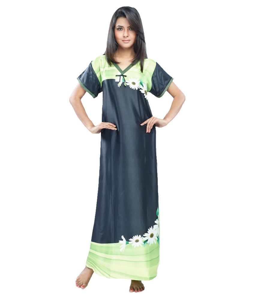 Buy Juliet Multi Satin Nighty Online at Best Prices in India - Snapdeal