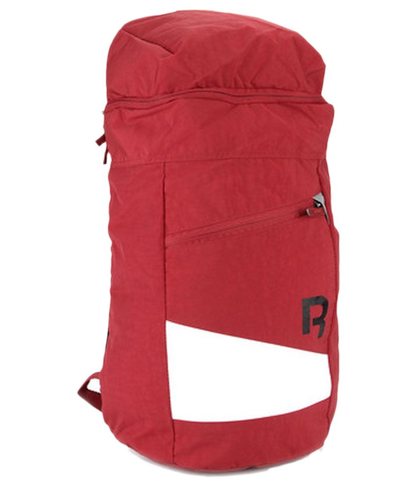 Reebok Red Polyester Backpack - Buy Reebok Red Polyester Backpack ...