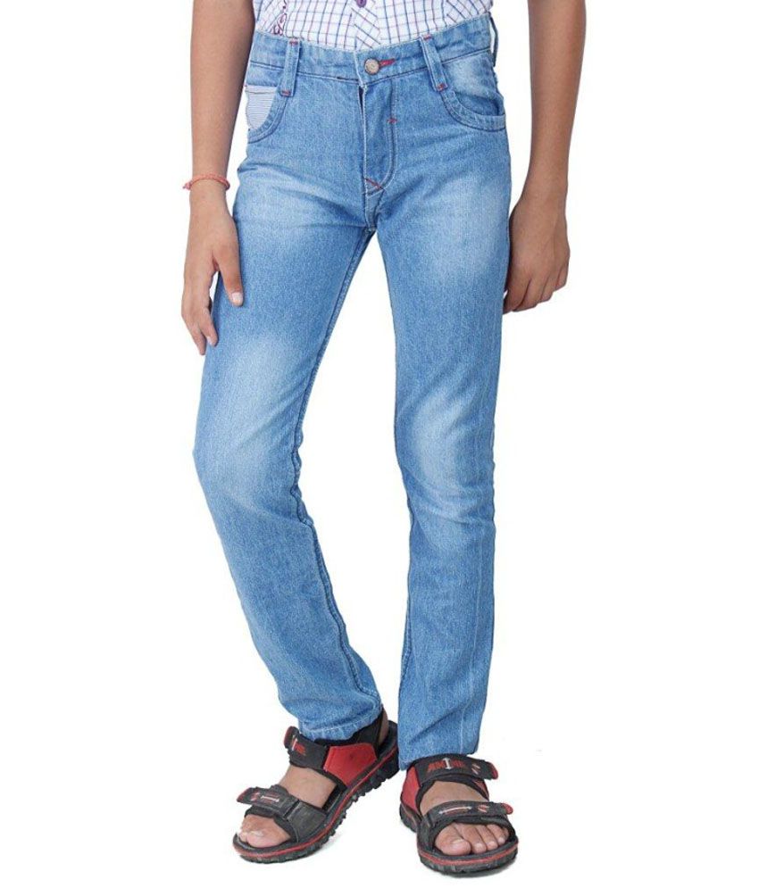 Uber Urban Blue Jeans For Boys - Buy 