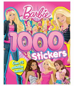 barbie 1000 stickers