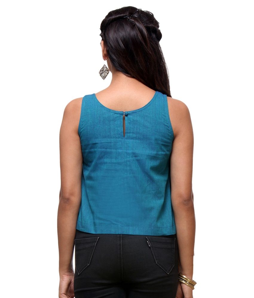 turquoise ladies summer tops