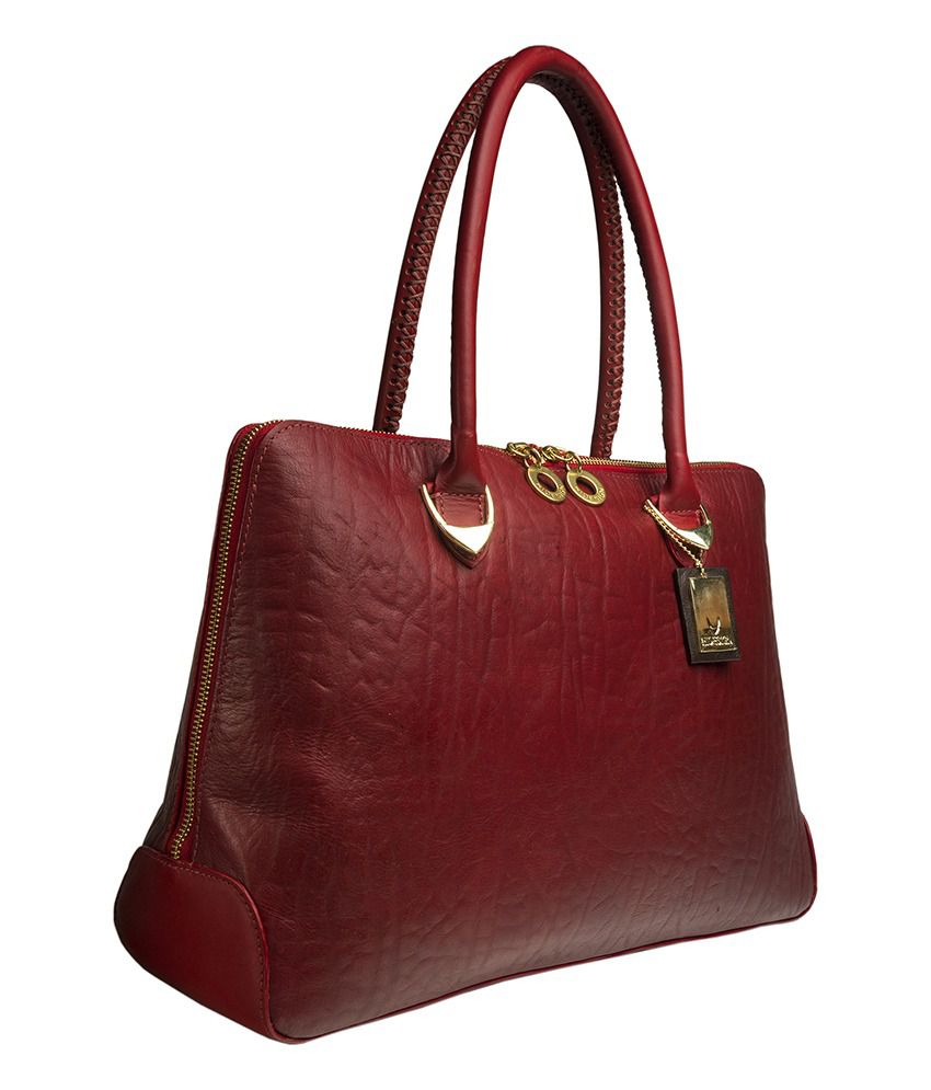 Hidesign Yangtze 03 Red Shoulder Bag - Buy Hidesign Yangtze 03 Red ...