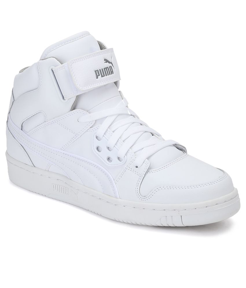 Puma Rebound Street White Casual Shoes 