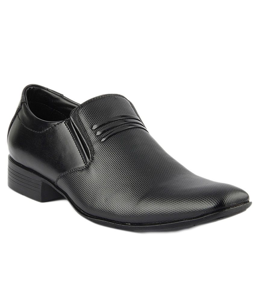 Ziera Black Formal Shoes Price in India- Buy Ziera Black Formal Shoes ...