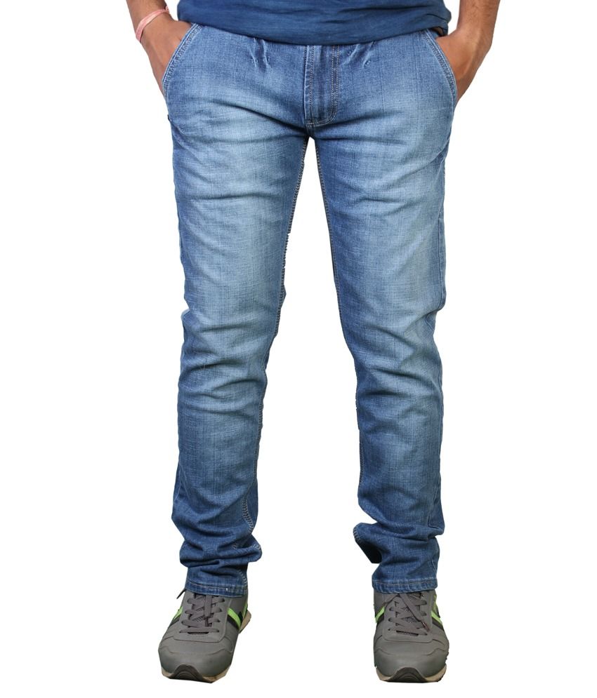 M J Jeans Blue Slim Fit Jeans - Buy M J 