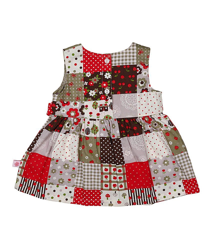 Toffy House Multicolor Cotton Frocks Buy Toffy House Multicolor