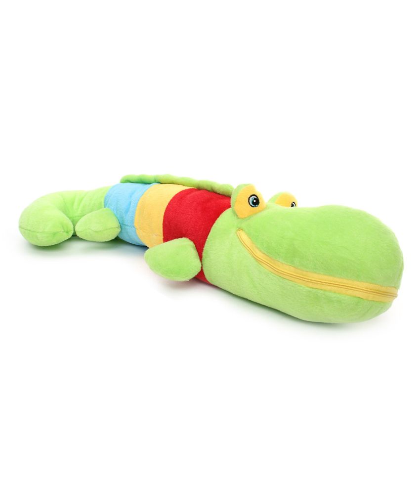     			Tickles Crocodile Stuffed Soft Plush Animal Toy for Kids (Size: 76 cm Color: Green)