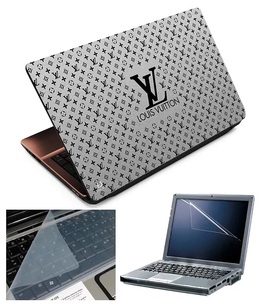 Finearts Louis Vuitton Textured Printed Laptop Skin with Screen Guard and  Keyboard Protector - Buy Finearts Louis Vuitton Textured Printed Laptop Skin  with Screen Guard and Keyboard Protector Online at Low Price