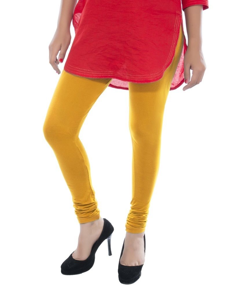 yellow workout leggings