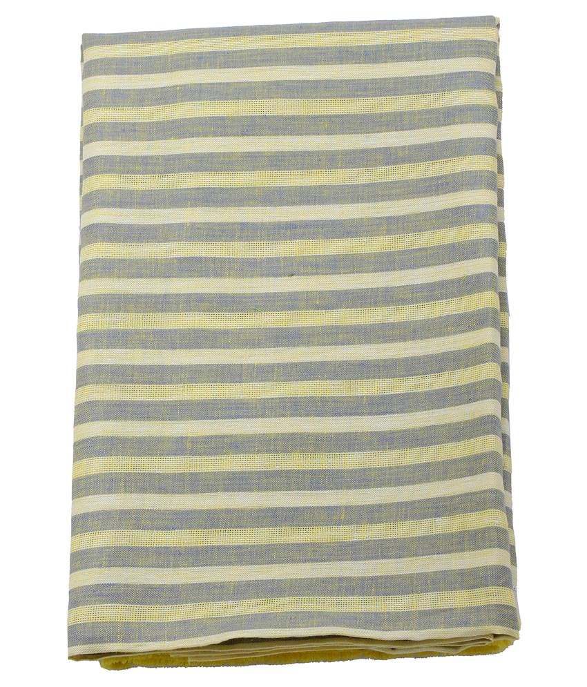 linen unstitched shirt piece