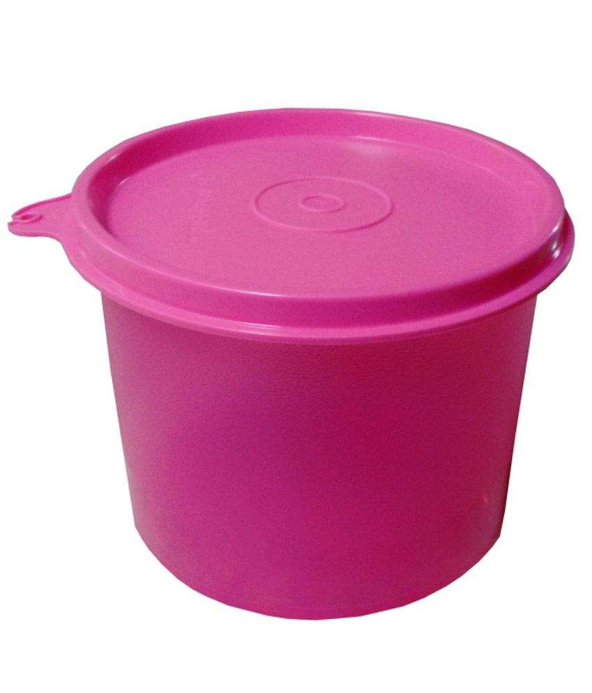 Tupperware Pink Round Storage Container available at SnapDeal for Rs.449