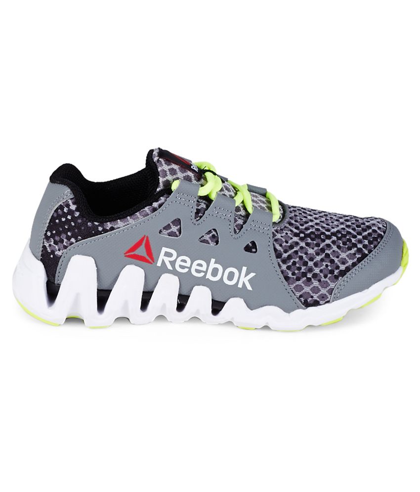 Reebok Zigtech Big N Fast Gray Sports Shoes For Kids Price in India ...