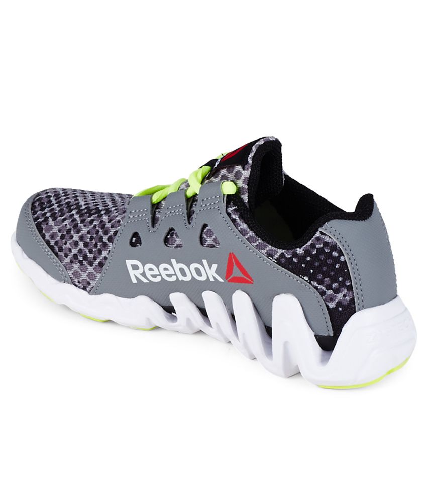 Reebok Zigtech Big N Fast Gray Sports Shoes For Kids Price in India ...