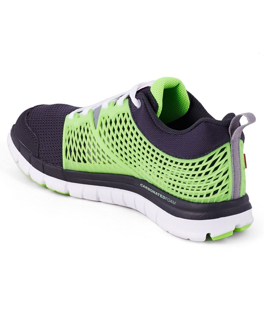 Reebok Zquick Dash Green Sports Shoes For Kids Price in