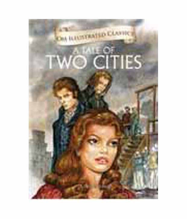     			Om Illustrated Classic A Tale Of Two Cities