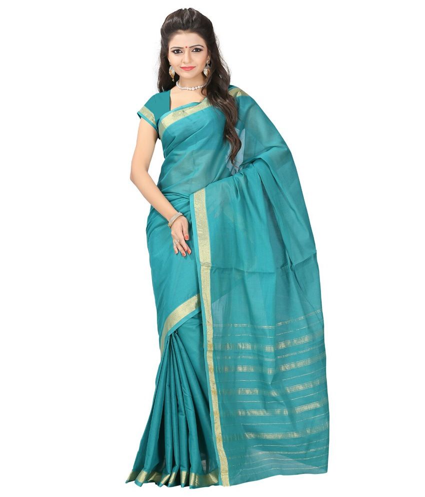 Harsh Sarees Plain Venkatagiri Cotton Saree Buy Harsh Sarees Plain