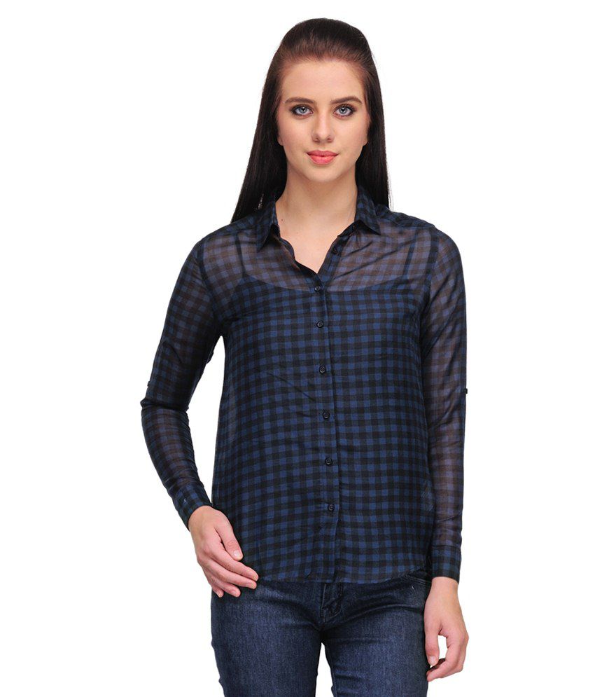 Buy Kiosha Blue Cotton Shirts Online at Best Prices in India - Snapdeal