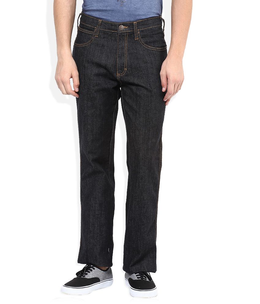 ... Black Regular Fit Jeans Online at Low Price in India - Snapdeal