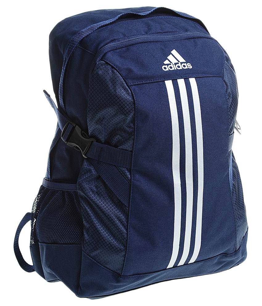 Adidas Blue Canvas Backpack - Buy Adidas Blue Canvas Backpack Online at Best Prices in India on ...