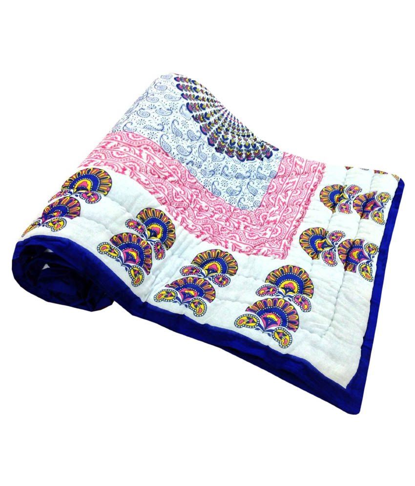 Crystal Multicolour Printed Double Quilt - Buy Crystal Multicolour ...