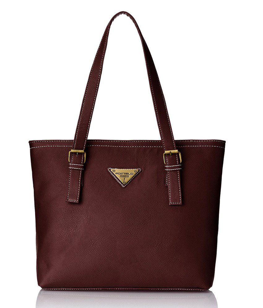 Fostelo Maroon Shoulder Bag - Buy Fostelo Maroon Shoulder Bag Online at Best Prices in India on ...