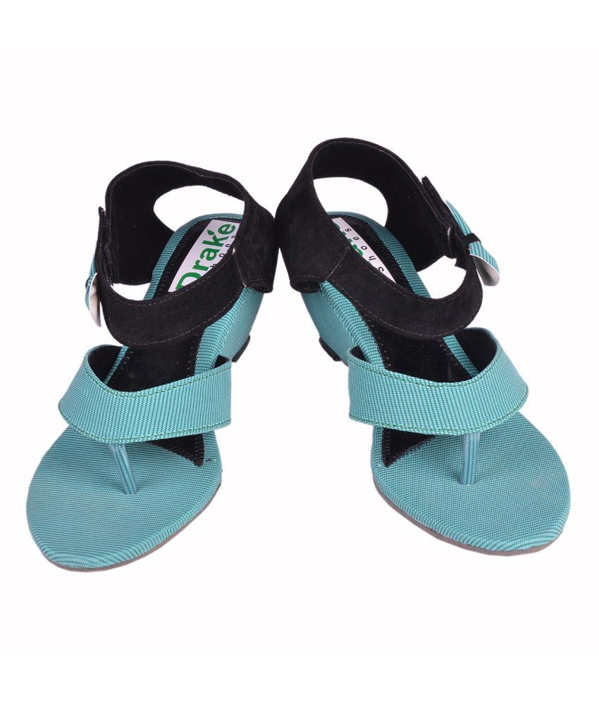 sky blue sandals